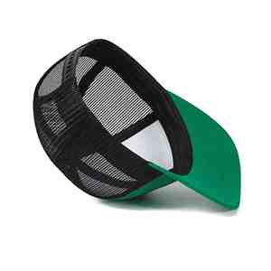 Casquettes Trucker 5 Panneaux en Maille Légère de Qualité Supérieure pour l'Extérieur et les Voyages, Faible MOQ, Décontractées, Couleur Unie - Product Image 2