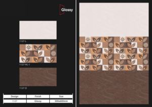 กระเบื้องเซรามิกผนังแบบสะท้อนแสงพรีเมียม ขนาด 30x60 ซม. 300x600 มม. สำหรับตกแต่งภายในห้องน้ำและห้องครัวอย่างมีสไตล์ - Product Image 3