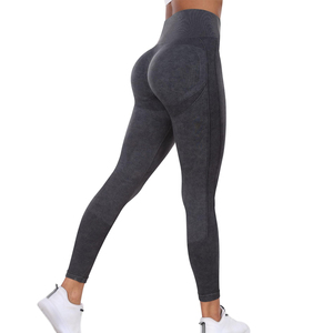 Ropa Deportiva para Mujer, Leggings de Yoga para Gimnasio, de Alta Calidad, con Logotipos Personalizados, Sin Costuras, para Entrenamiento, Fitness - Product Image 2