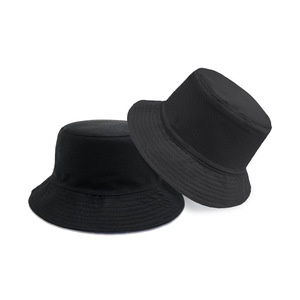 Custom Embroidery Summer <b>Leaf</b> Bucket Hat Wholesale Premium Cotton Linen Machine Washable Private Label OEM ODM Fashion - Product Image 1