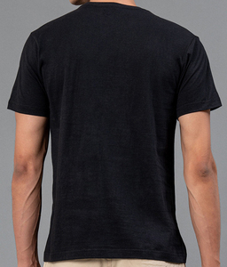 Camiseta de Algodón Estampada para Hombre, Estilo Casual, Cuello Redondo, Manga Corta, Transpirable, Corte Regular, para Uso Diario, OEM ODM - Product Image 2