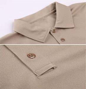 Chemises polo personnalisées en gros, coton 200-220 GSM, chemise polo pour homme, prix usine OEM - Product Image 6