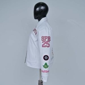 Customized Ladies Outdoor Turn Down Collar Leather <b>Women</b> Winter Coat Jeans Breathable Custom High Quality Snowboard <b>Jacket</b> OEM - Product Image 3
