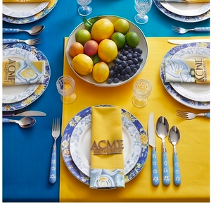 Elegante Juego de Cubiertos Plateados con Mango de Resina Floral, Cubertería de Acero Inoxidable con Estilo para Eventos Especiales, Cenas y Cocina - Product Image 2