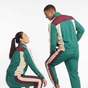 Unisex Custom <b>Plus</b> <b>Size</b> Zip-up Baggy Windbreaker Tracksuit <b>Set</b> Flared Nylon <b>Jogger</b> Polyester Cargo Tracksuit for Men and Women - Product Image 4