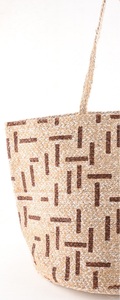 Sac fourre-tout messager bohème en jute et coton écologique tendance 2026 pour femme, fermeture ouverte, idéal pour les voyages et l'usage quotidien, sac à main élégant - Product Image 2