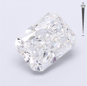 Diamant de laboratoire certifié IGI 3,13 CT taille Radiant couleur D clarté VVS1 775619798 ROYAL GEMS pour la fabrication de bijoux - Product Image 4