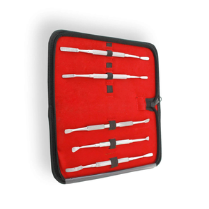 Kit de 5 Limas para Huesos, Instrumentos Veterinarios, Quirúrgicos y Dentales, Juego de Herramientas de Acero Inoxidable para Dar Forma y Contornear Huesos - Product Image 6