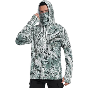 Camiseta de Pesca Personalizada con Protección UPF 50, Ropa de Pesca para Hombre, Sudadera con Capucha, Camisa de Pesca de Manga Larga con Protección UV - Product Image 6