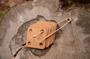 Tarjetas de Tejido de Madera Personalizadas, Ecológicas, Pulimentadas y Cortadas con Láser, Herramientas de Telar Hechas a Mano, Arte Folclórico Moderno, Decoración del Hogar - Product Image 2
