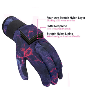 Gants de plongée de qualité supérieure, design exceptionnel, nouveau look élégant, faciles à porter, gants de plongée robustes - Product Image 4