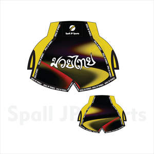 Pantalones Cortos de Muay Thai, MMA, Kickboxing y Boxeo de Alta Calidad, 100% Poliéster, Duraderos, Ligeros, de Secado Rápido y Transpirables - Product Image 6