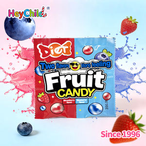 Caramelos al por Mayor, Marca Privada Personalizada, Caramelos de Frutas Portátiles de <span class=keywords><strong>Dos</strong></span> Sabores, Fresa y Arándano, Mini Bolas, Caja a Granel de 30 Unidades, Deliciosos - Product Image 4