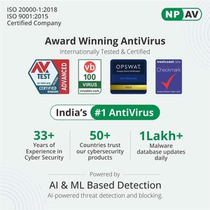 โปรแกรมป้องกันไวรัส Net Protector Antivirus 2026 Z Security สำหรับผู้ใช้ 1 คน 1 ปี ซอฟต์แวร์รักษาความปลอดภัยขั้นสูงสำหรับธุรกิจ ปกป้องข้อมูลและรักษาความปลอดภัย - Product Image 4