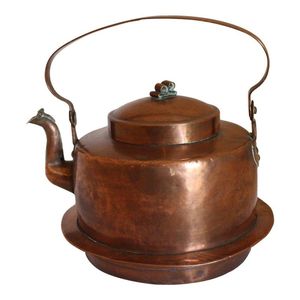 Tetera de Cobre Artesanal para Hervir Agua, Elegante para Servir y Colección de Regalos Únicos para el Hogar - Product Image 4