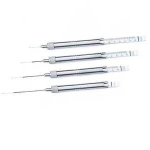 Juego de 4 piezas de medidores de profundidad ortopédicos para medir tornillos óseos, instrumentos quirúrgicos - Product Image 3