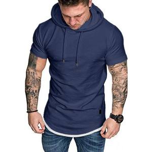 MRMT 2024, novedad, sudaderas con capucha para hombre, sudaderas con capucha de manga corta para hombre, sudadera informal de Color sólido para hombre con capucha- - Product Image 1