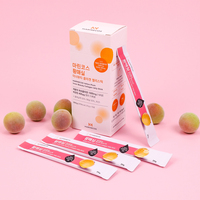 [MARINECOS] Bâtonnet de Gelée de Collagène Coréen à Faible Poids Moléculaire pour la Beauté Intérieure à la Prune Jaune – Complément 20g x 15