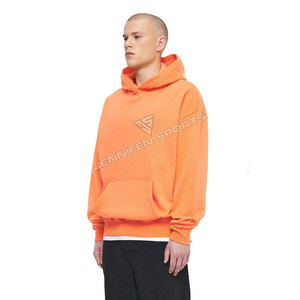 Streetwear d'hiver de haute qualité, impression puff, 100% coton, coupe ample, molleton French Terry 450 GSM, logo personnalisé, respirant, séchage rapide - Product Image 3