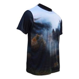 Hot Sale Men's Multi Design Sublimation Print Short Sleeve O-Neck Casual Regular Fit Knitted Polyester Quick Dry T-Shirt - Product Image 6