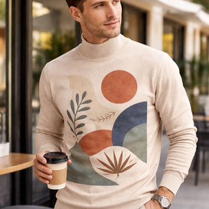 Venta al por Mayor de Camisetas de Cuello Alto Personalizadas para Hombre - Proveedor OEM y Fabricante Directo de Fábrica - Product Image 6