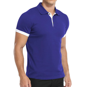 Polo de Hombre de Primera Calidad, Transpirable, de Algodón, Informal, para Verano, para Golf, OEM, ODM, Personalización de Marca, Venta al Por Mayor - Product Image 2