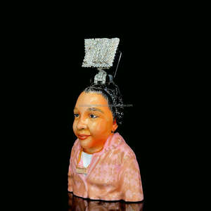 Custom 3D Moissanite Enamel Portrait <b>Picture</b> Pendant <b>Charms</b> Hip Hop Iced Out 925 Silver Vvs Diamond Face Pendant - Product Image 5