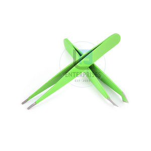 Pince à épiler en acier inoxydable à marque privée 2026 - Écologique, réutilisable, légère et durable |   Quantité minimale de commande faible |   Haute qualité - Product Image 2