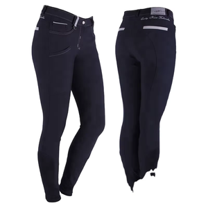 Culottes de Jodhpur pour homme avec logo personnalisé et assise intégrale |   Pantalon d'équitation respirant en silicone avec grip OEM, protection sportive optimale, vente en gros - Product Image 1