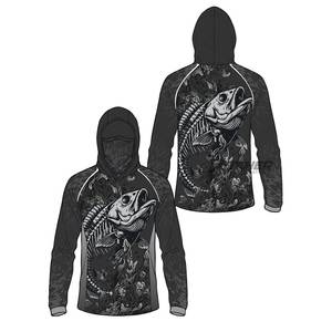 Camisa Larga de Pesca con Diseño Gráfico Personalizado, Impermeable, de Secado Rápido, Transpirable, Antibacteriana, Anti-UV 50+, Estilo Urbano - Product Image 5