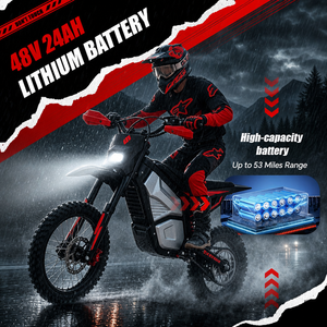 Sykeruns <span class=keywords><strong>X5</strong></span> 3000W Moto Électrique Tout-Terrain Haute Vitesse Entrepôt Américain Homologué<span class=keywords><strong>e</strong></span> EPA 70 km/h <span class=keywords><strong>E</strong></span>-Moto Idéale pour l'Aventure Hors Route - Product Image 4