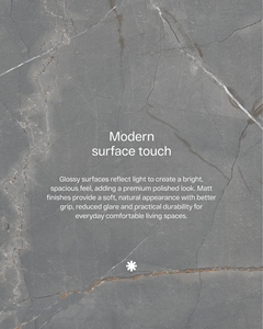 Carreaux de sol en porcelaine gris marbre moderne très demandés 600x1200x9mm, surface polie, résistants au feu, qualité AAA, résistants à la chaleur - Product Image 2