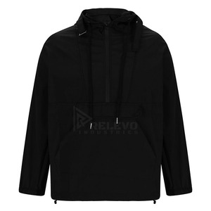 Relevo Industries Men's Hooded Windproof <b>Lightweight</b> Full Sleeve Casual <b>Jacket</b> Solid Color Zipper Front Design Streetwear - Product Image 1