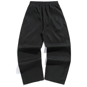 Pantalones Deportivos de Lona con Logotipo Personalizado OEM, Pantalones Deportivos Holgados y Rectos para Hombre, con Franja Reflectante, Impermeables, Ligeros y con Cintura Elástica - Product Image 3