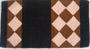 Classic Argyle New Zealand Wool Saddle <b>Blanket</b> Western Horse Pad <b>Thick</b> Soft Durable Breathable Equestrian Riding Saddle Cloth - Product Image 6