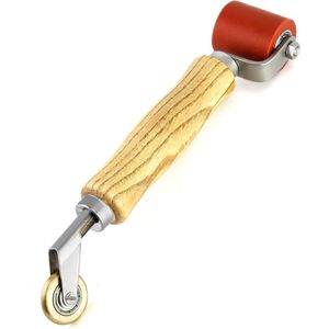 Rouleau à joint en silicone de 40 mm, rouleau de précision en laiton de 6 mm, outil de lissage pour PVC/TPO/EPDM, feutre de toiture simple, détails en laiton de 6 mm - Product Image 1