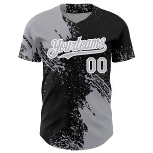 100% Polyester Custom Printed Baseball Jersey for Adults-Breathable Moisture Wicking Sports Team Uniform - Product Image 2