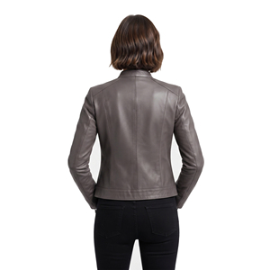 High Quality <b>Leather</b> <b>Jacket</b> Women Custom Professional Manufacture <b>Leather</b> Biker <b>Jacket</b> Ladies Vintage <b>Leather</b> <b>Jackets</b> Women - Product Image 3