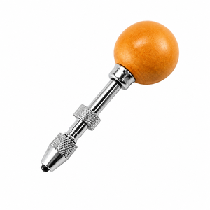 Herramienta para Joyería, Tornillo de Banco de Doble Mandril, Taladro Manual de Doble Extremo, Herramienta de Precisión, Plateado, Dorado, Blanco, ZetomedPro - Product Image 5