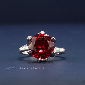 Anillo de Diamante de Oro Sólido de 14K Creado en Laboratorio para Mujer, Corte Brillante, Anillo de Compromiso con Diamante Sintético, Joyería Fina, Regalo Elegante - Product Image 2