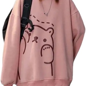 Suprex Enterprises 2026 Sudaderas con Capucha Estampadas para Mujer, 100% Algodón, Diseño de Dibujos Animados, Invierno, Casual, Último Diseño, Premium - Product Image 2
