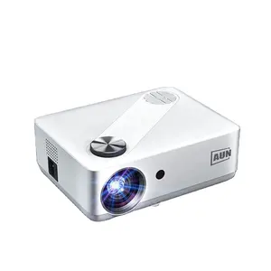 Full HD AUN AKEY8S LED Projector for Home Projector Android 9 Home Theater Video Projector 4K TV Beamer Beam Cinema Mobile