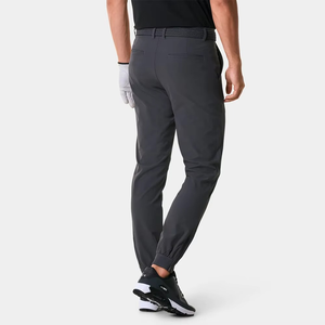 Pantalon de golf vintage en toile pour homme, coupe ajustée, décontracté, taille haute, léger, bonne élasticité, nouveau design tendance - Product Image 2