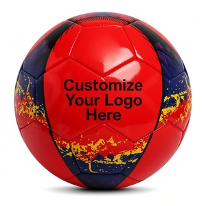 Ballon de football premium avec coutures de haute qualité pour les matchs de football en extérieur. Ballons de football avec logo personnalisé. - Product Image 1