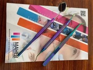 Ensemble d'instruments chirurgicaux manuels en acier inoxydable de classe I pour blepharoplastie, certifié ISO13485 CE - Product Image 5