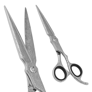 Ciseaux de coiffure professionnels de qualité supérieure, à poignée élégante, lame tranchante en acier inoxydable, très demandés, Stahlmann. - Product Image 2