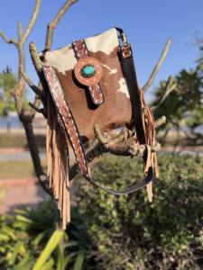 Latest Unique Designer Hand Tooled Carving Handbag Real Cowhide Leather <b>Fringe</b> Bohemian Bags Hot Selling Bags for Women - Product Image 5