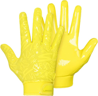 Nouveaux gants de football personnalisables pour receveurs, super adhérents, extensibles, en polyester/coton, à doigts complets, pour adultes et enfants, entièrement personnalisables