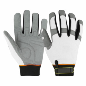 ถุงมือกันกระแทกงานหนัก หนังสังเคราะห์เสริมแรง ระบายอากาศได้ดี สำหรับงานอุตสาหกรรม ออกแบบสำหรับช่าง - Product Image 6