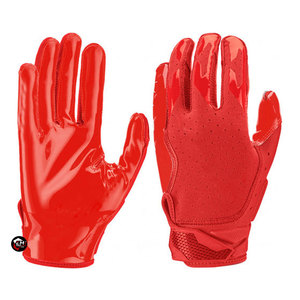 ถุงมืออเมริกันฟุตบอลสำหรับผู้ชาย ทนทาน ใช้กับหน้าจอสัมผัสได้ เหมาะสำหรับการฝึกซ้อมและแข่งขัน อุปกรณ์กีฬา ถุงมืออเมริกันฟุตบอลระดับมืออาชีพ - Product Image 1